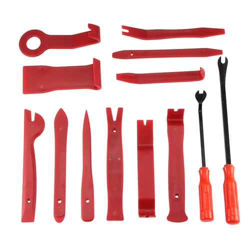 Kit de 13 Ferramentas para Desmontagem de Interiores Automóveis